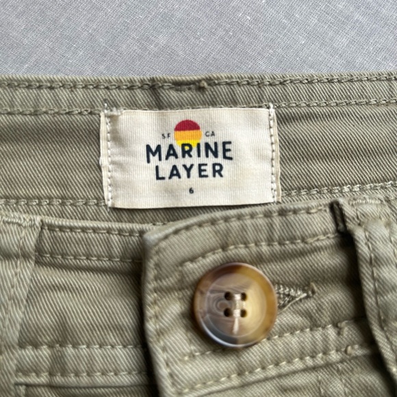 Marine layer- Bridget olive pants - Picture 3 of 5